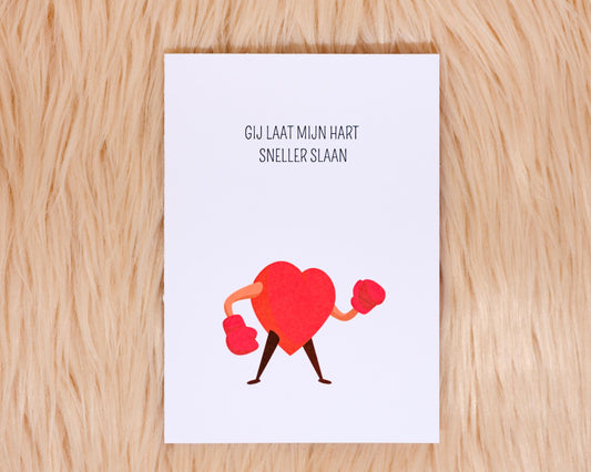 Gij laat mijn hart sneller slaan