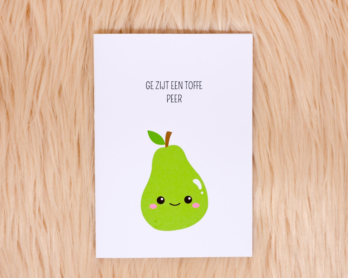 Ge zijt een toffe peer