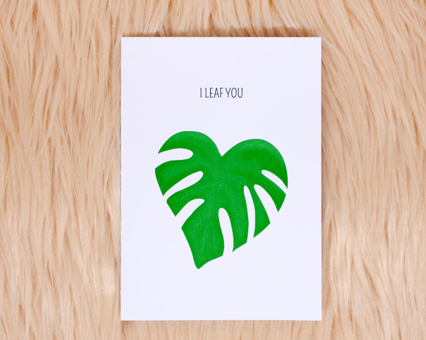 I leaf you