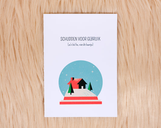 Schudden voor gebruik