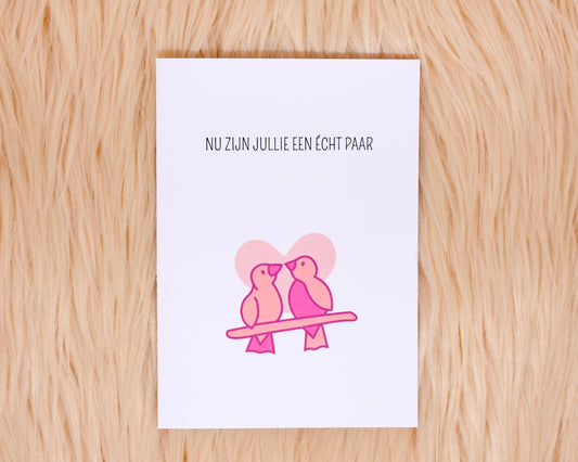 Nu zijn jullie een écht paar