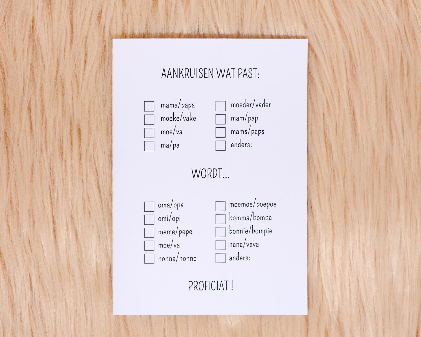 Jullie worden grootouders!