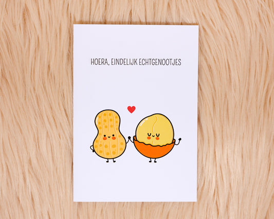 Hoera, eindelijk echtgenootjes!