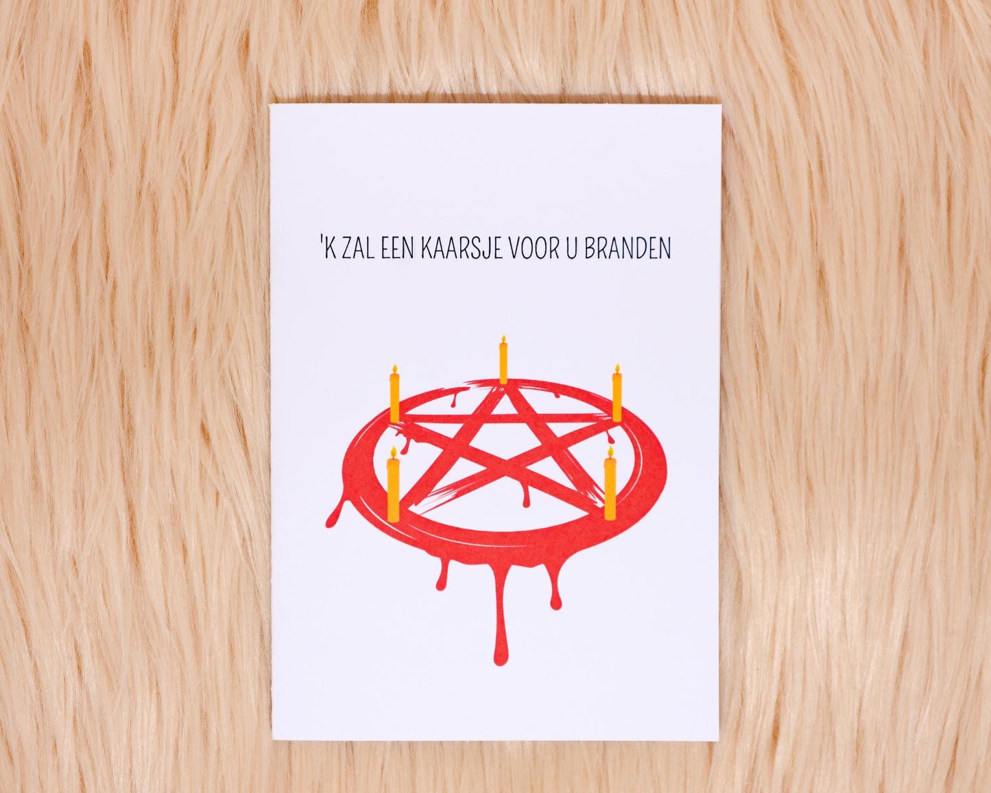 'K zal een kaarsje voor u branden